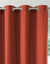 Rideau occultant bachette uni (terracotta)