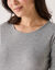 T-shirt thermique col rond - manches longues (gris chin&eacute;)