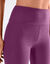 Legging taille haute sp&eacute;cial froid, molleton gratt&eacute; (prune)