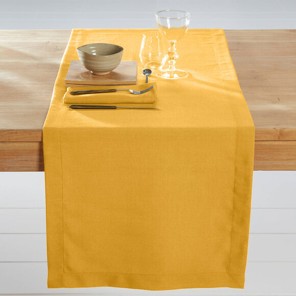 Nappe infroissable (curry)