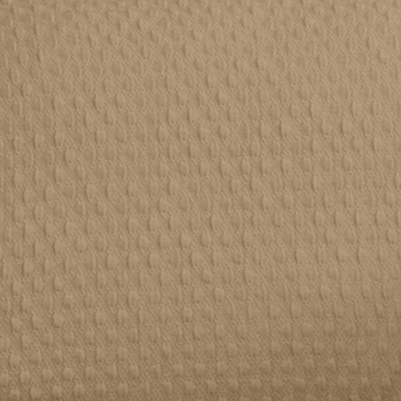 Housse gaufrée bi-extensible coussins méridienne (taupe)