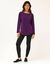 T-shirt met lange mouwen (paars)