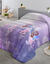 Dekbed in microvezel met vlinderprint 200 g/m2 (paars)