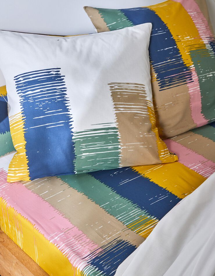 Linge de lit Gouache en coton (blanc)
