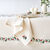 Serviette de table en coton brodé - lot de 3  (naturel)