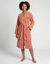 Effen badjas voor volwassenen met kimono-kraag, gepersonaliseerd &ndash; lusjesbadstof 380 g/m&sup2; (tomette)