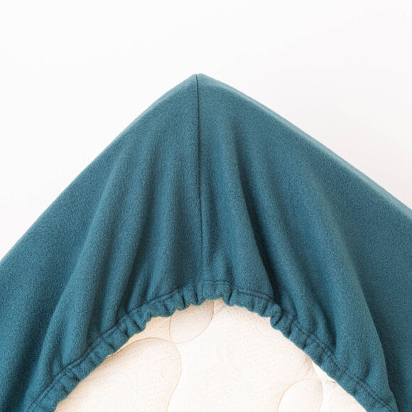 Couverture polaire mi-housse 350 g/m² (pétrole)