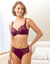 Soutien-gorge microfibre Rima - avec armatures (prune)