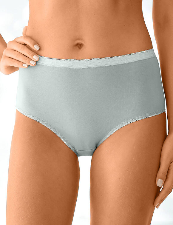 Basic maxislip - set van 3 (amandel + roze + groen)