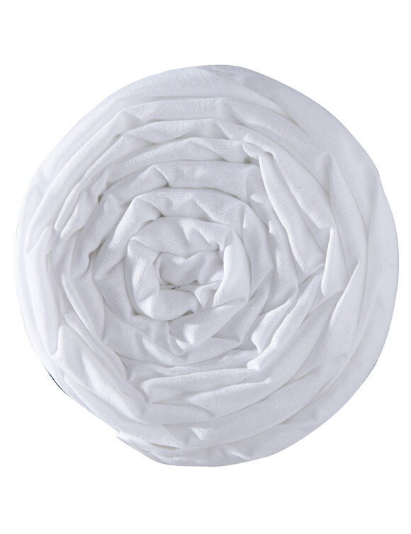 Drap-housse uni sommier articul&eacute; polyester-coton 57 fils/cm&sup2; - bonnet 26 cm (blanc)
