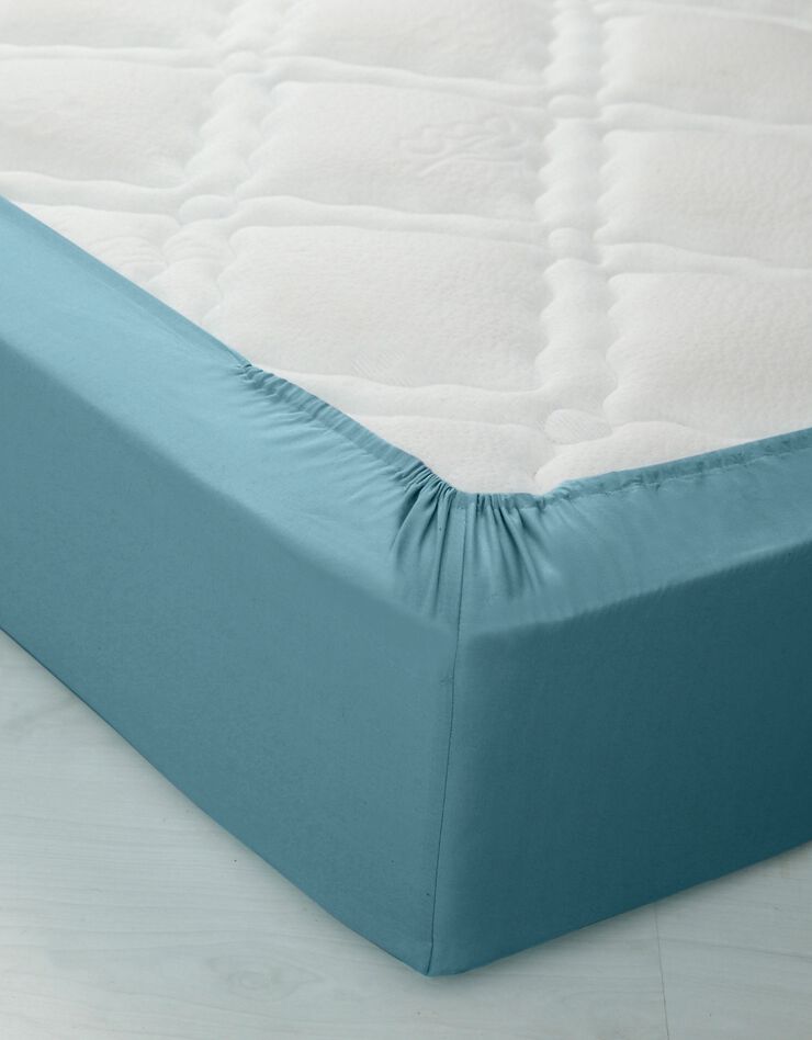 Linge de lit uni coton (cèdre)