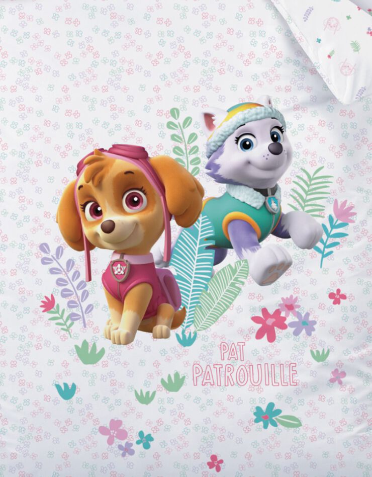Bedlinnenset Paw Patrol - katoen (roze / wit)