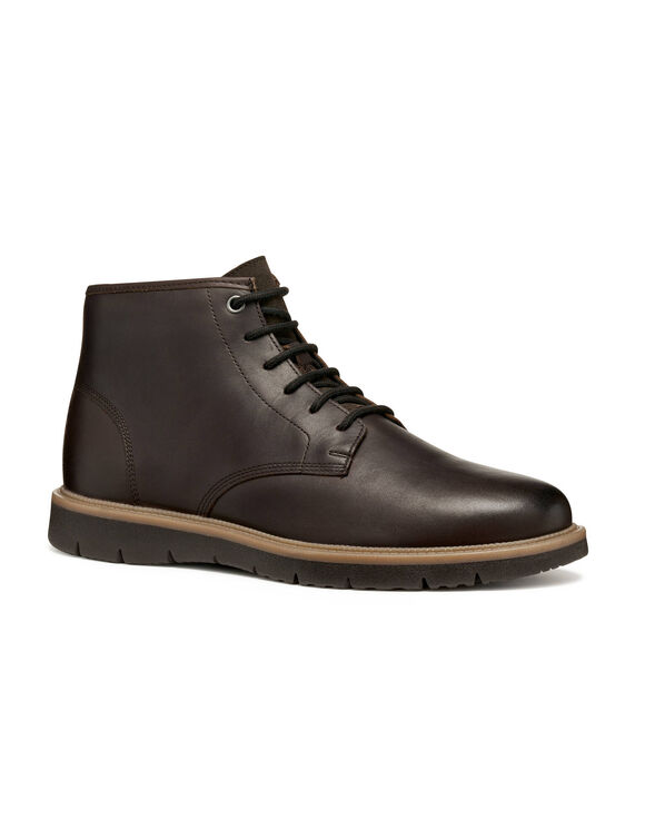 Bottines cuir POVE (bruin)