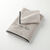 Serviettes de bain finition broderie fantaisie personnalisable - 420g/m2 (sable)