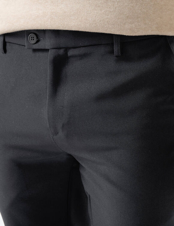 Pantalon ceinture ajustable invisible - polyester (gris anthracite)