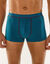 Effen shorty met contrasterend biesje - set van 3 (blauw + eendenblauw)