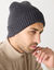 Bonnet doublé maille polaire (gris)