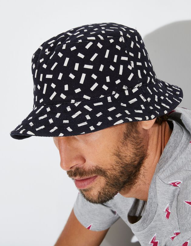 Omkeerbare unisex 'bob' hoes, collectie Lulu la Nantaise (zwart / wit) Omkeerbare unisex 'bob' hoes, collectie Lulu la Nantaise (zwart / wit)