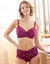 Culotte haute dentelle unie Arum (violine)