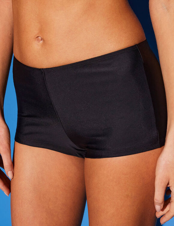 Bikinishorty voor platte buik - Solaro (zwart)