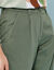 Pantalon coupe large, petite stature (vert tilleul)