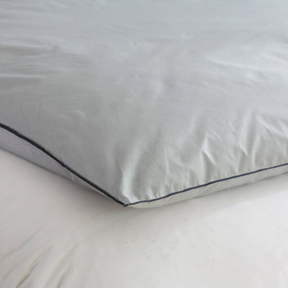 Edredon naturel duvet et plumettes (gris)
