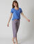 3/4-pyjamabroek in katoen met strepenprint (marine) 3/4-pyjamabroek in katoen met strepenprint (marine)