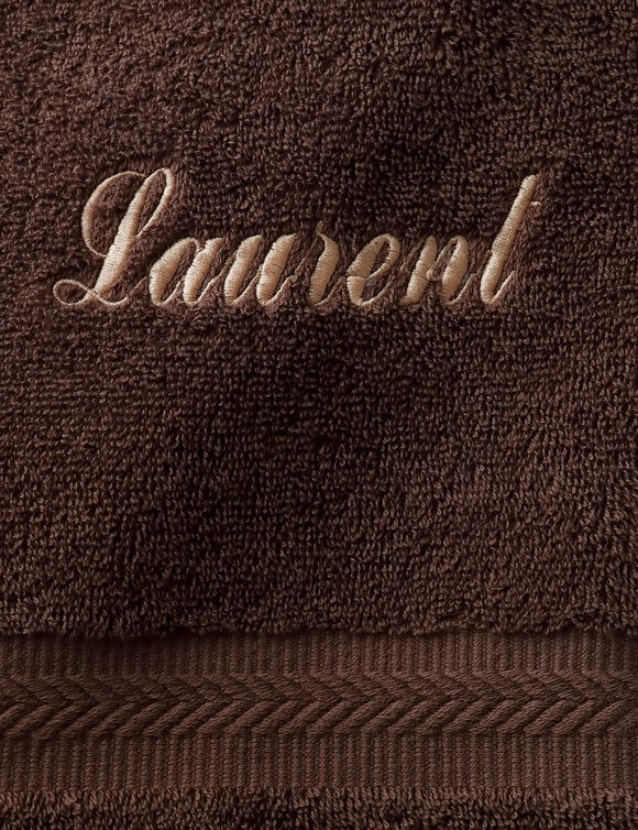 Collectie gepersonaliseerde badhanddoeken &ndash; heerlijk zacht, 420 g/m&sup2; (chocolade)