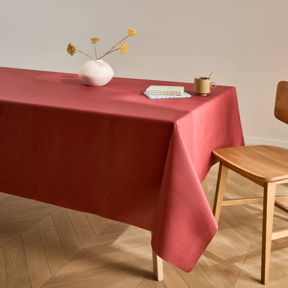 Nappe unie enduite (terracotta)