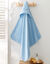 Cape de bain b&eacute;b&eacute; personnalisable (bleuet)