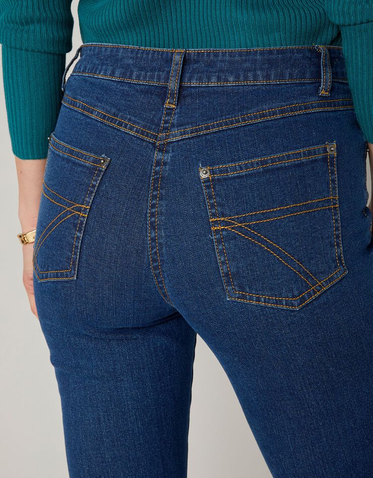 Stretchjeans in recht model - kleine lengte, dark blue Stretchjeans in recht model - kleine lengte, dark blue, hi-res image number 5