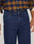 Broek met denimlook en ultrastretch - L28 (dark blue)