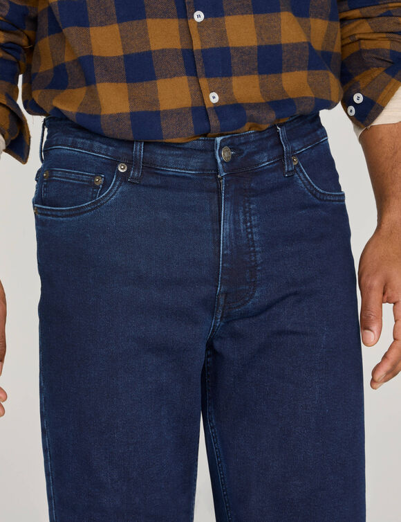 Pantalon effet jean denim ultra stretch - L28 (dark blue)