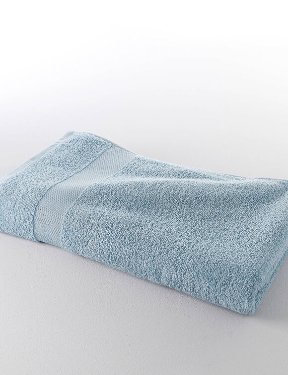 Badstof in katoen - 350g/m2 (blauw)