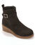 Boots compens&eacute;es (noir)