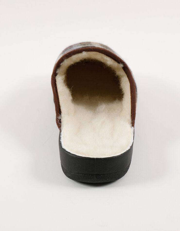Mules homme fourrées - jusqu'au 47, marron Mules homme fourrées - jusqu'au 47, marron, hi-res image number 4