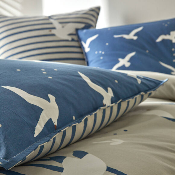 Linge de lit Plage - coton (gris)