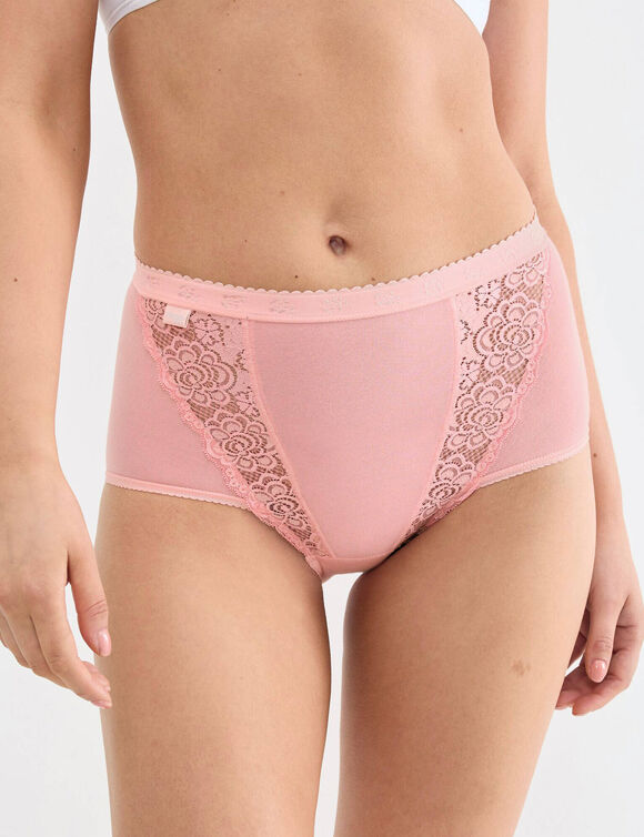Maxi Chic-slipjes, set van 3 gekocht + 1 GRATIS (1) (roze)