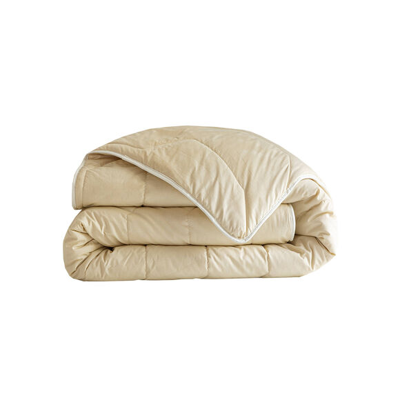 Couette duo-double isolation lama 2x200 g/m&sup2; (naturel)