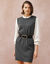 Ceinture élastiquée double boucle (noir)