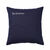 Kussensloop om te personaliseren - katoen 57 draden/cm&sup2; (inktblauw)
