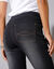 Bootcut-jeans met ultrastretch, stof met jeanslook, voor lange mensen (black)