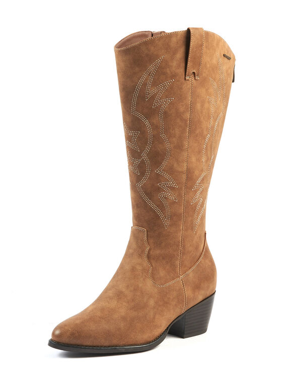 Laarzen in santiagstijl IRINA VARIO 2XL (taupe)