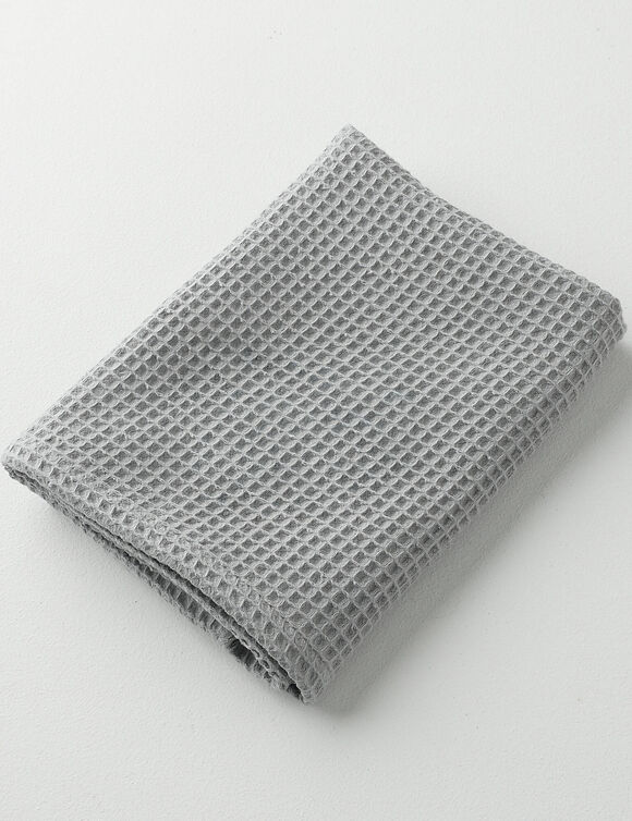 Badhanddoek in bijenraattricot 320 g/m2 (grijs)