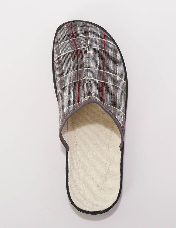 Mules grande largeur (gris)