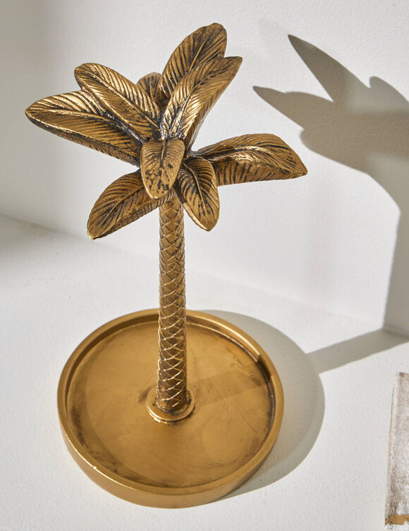 Palmier coloris dor&eacute; (dor&eacute;)