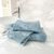 Éponge coton - 350g/m² (bleu)