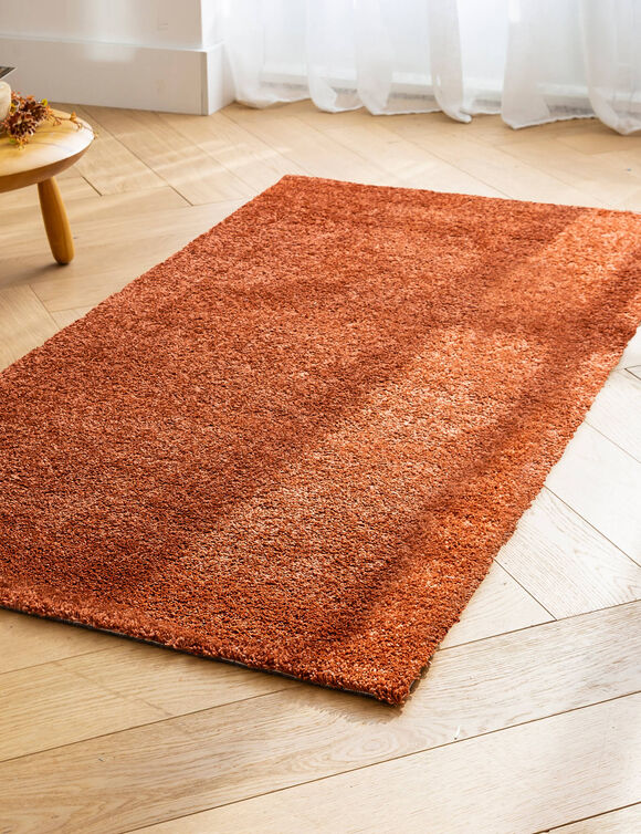 Tapis douceur et confort (terracotta)