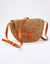 Sac demi-lune en raphia (naturel)
