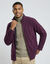 Blouson polaire sp&eacute;cial grand froid (prune / marine)